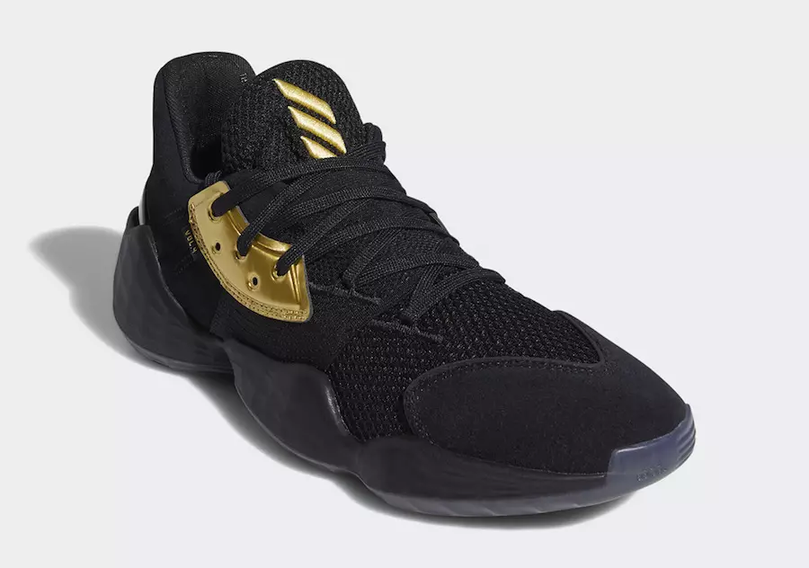 adidas Harden Vol 4 Black Gold EF8648 Датум на издавање