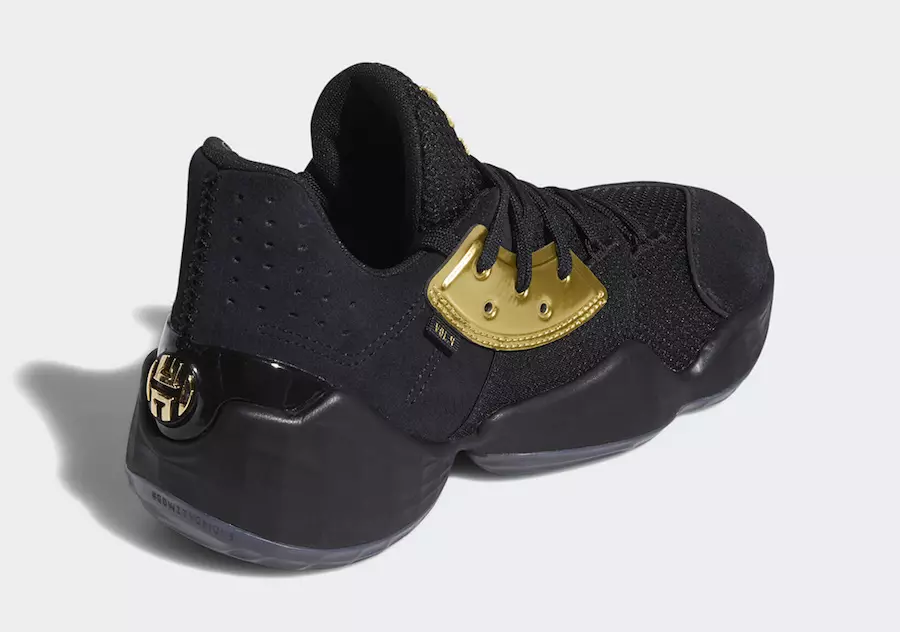 Adidas Harden Vol 4 Black Gold EF8648 Дата выпуску