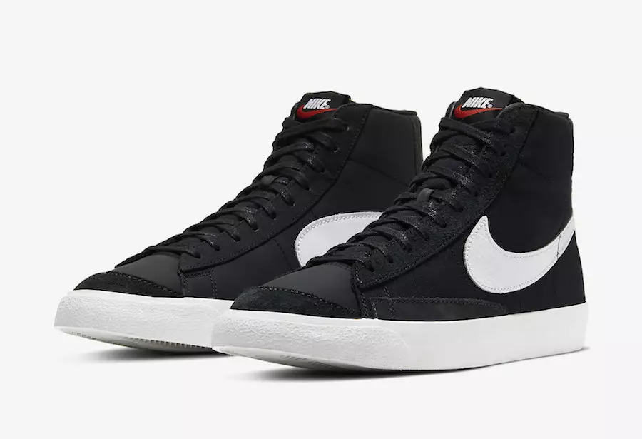 Slam Jam Nike Blazer Mid Black White CD8233-001 Išleidimo data