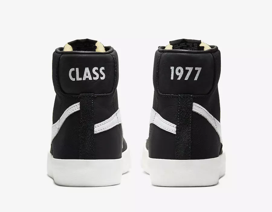 Slam Jam Nike Blazer Mid Black White CD8233-001 Tarikh Tayangan