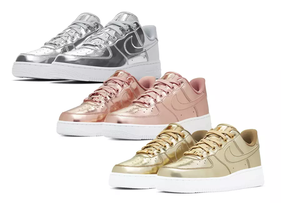 Nike Air Force 1 “Liquid Metal” paket