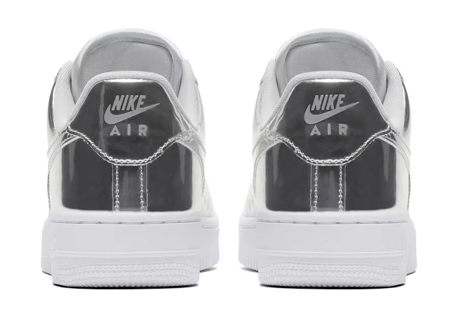 Nike Air Force 1 SP sudraba šķidrā metāla iepakojuma izlaišanas datums