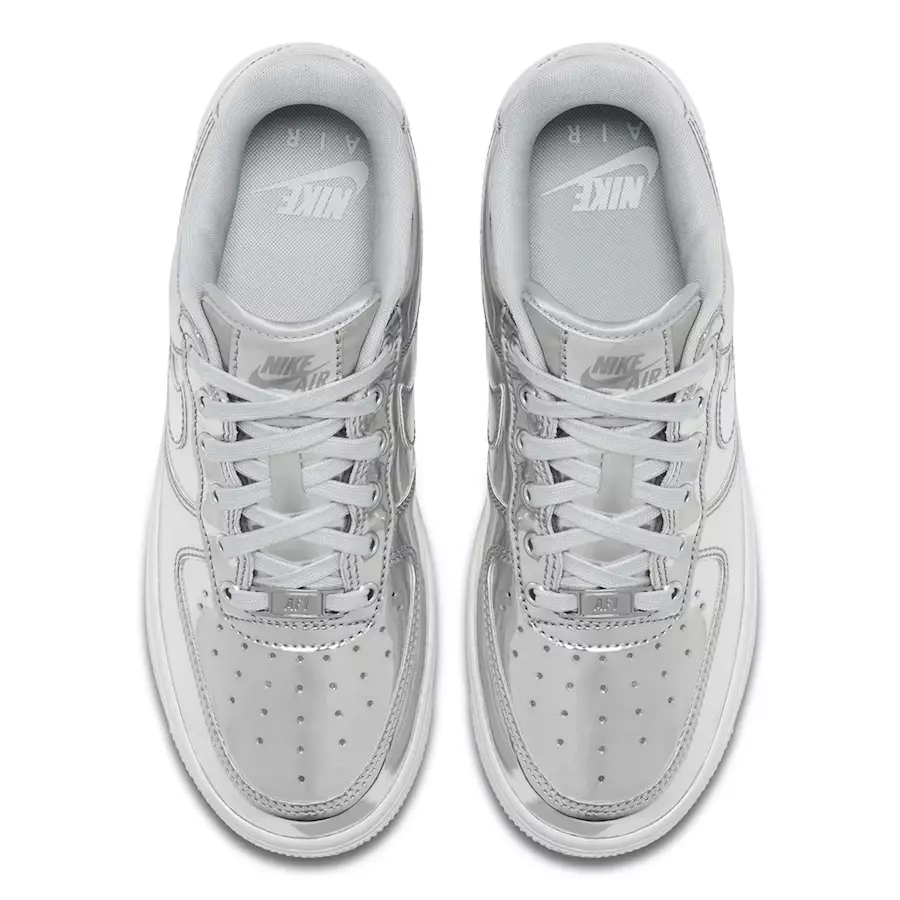 „Nike Air Force 1 SP Silver Liquid Metal Pack“ išleidimo data