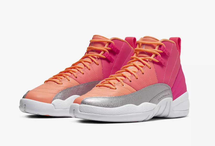 تاریخ انتشار Air Jordan 12 GS Hot Punch 510815-601