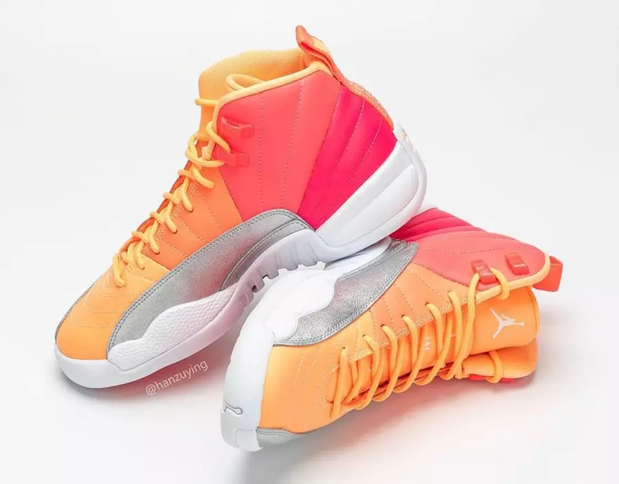 سعر تاريخ الإصدار Air Jordan 12 GS Hot Punch 510815-601