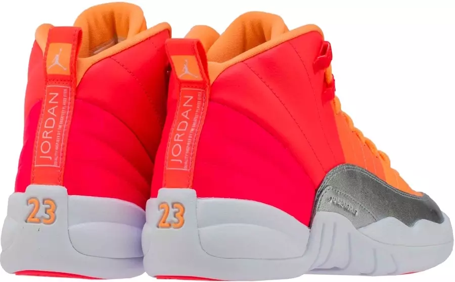 Air Jordan 12 GS Hot Punch Racer Pink Multi-Color 510815-601 გამოშვების თარიღი