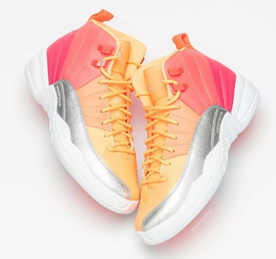 Air Jordan 12 GS Hot Punch 510815-601 Megjelenési dátum ára