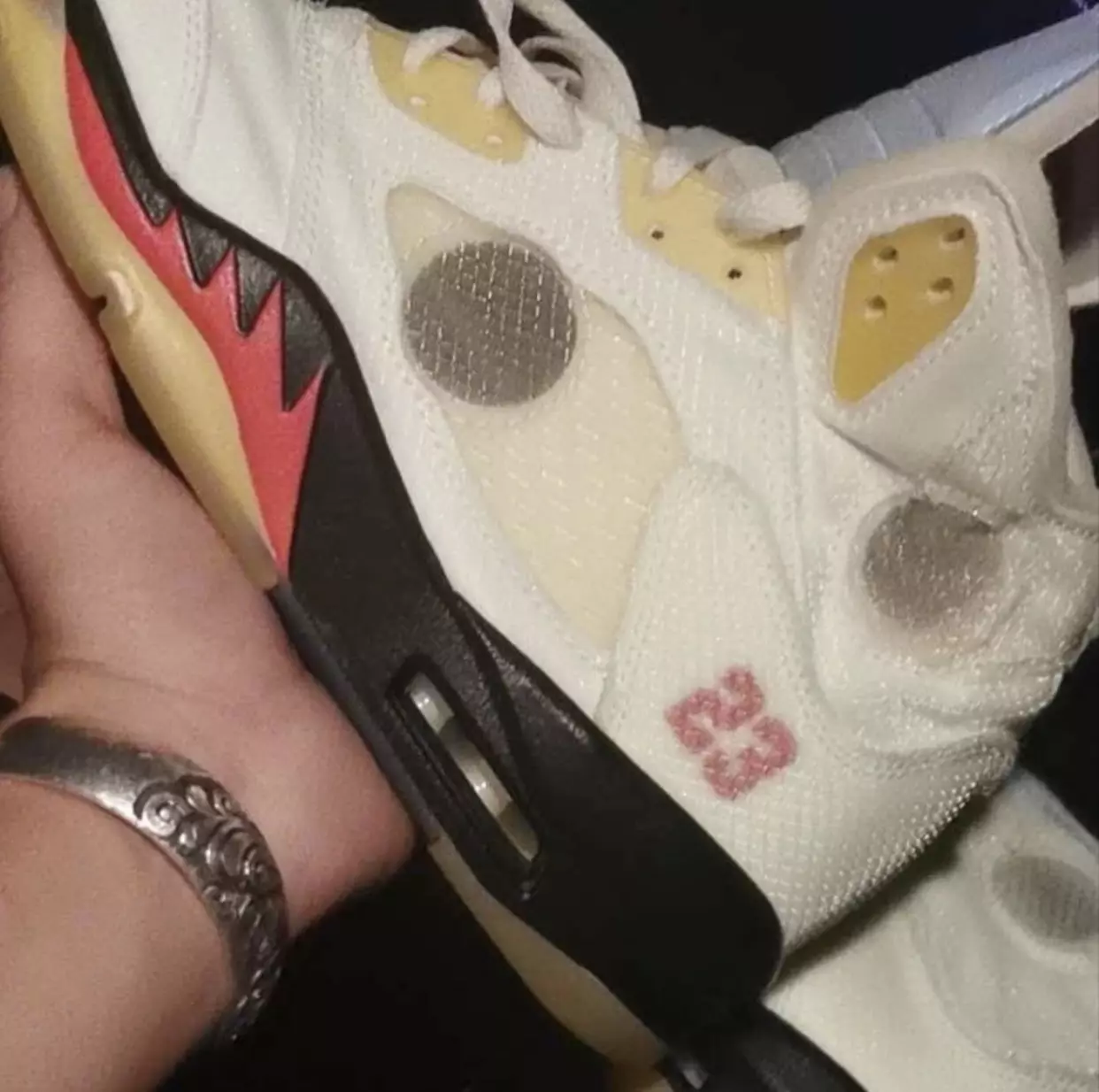 Off-White Air Jordan 5 Sail Fire Red Release Date