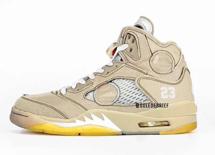 Off-White Air Jordan 5 Cream CT8480-100 Datum izlaska