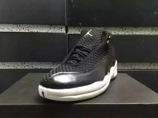 Air Jordan 15LAB12 შავი თეთრი პლეიოფები