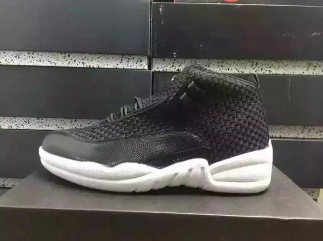 Air Jordan 15LAB12 Сиёҳ Сафед