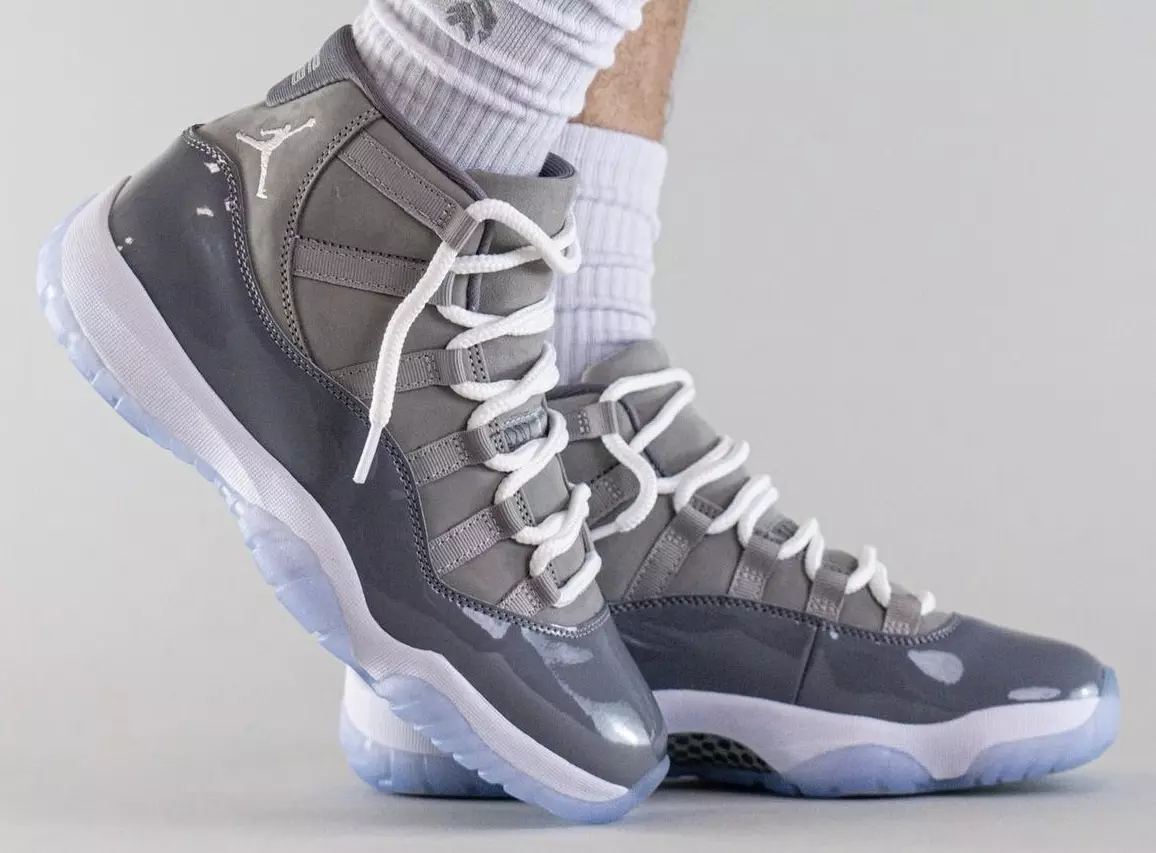 Kako Air Jordan 11 “Cool Grey” izgleda na nogama