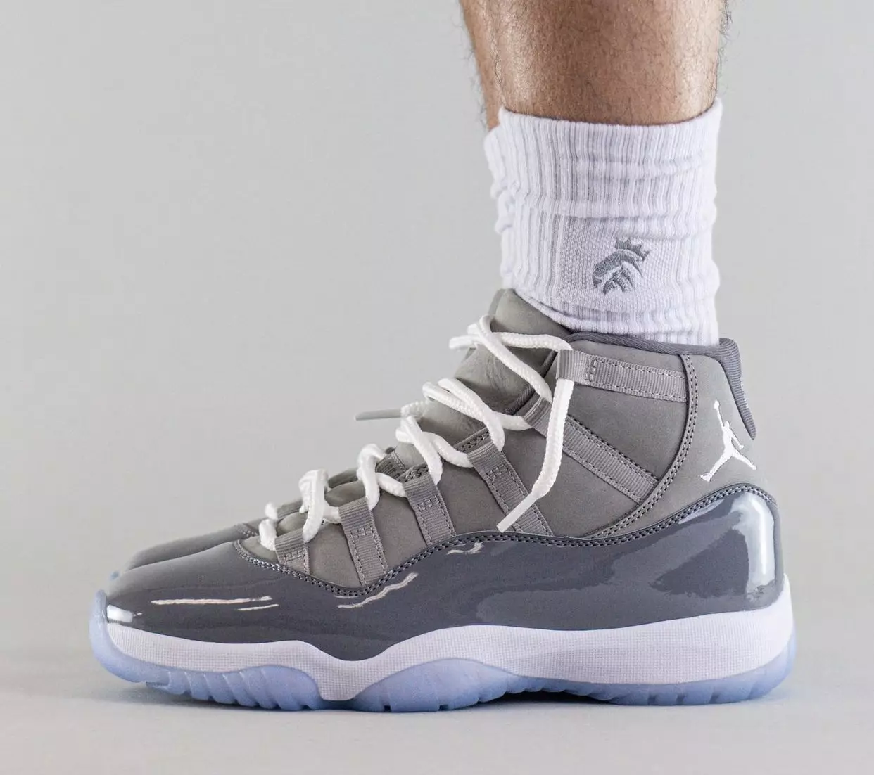 2021 Air Jordan 11 Cool Grey On-Feet CT8012-005