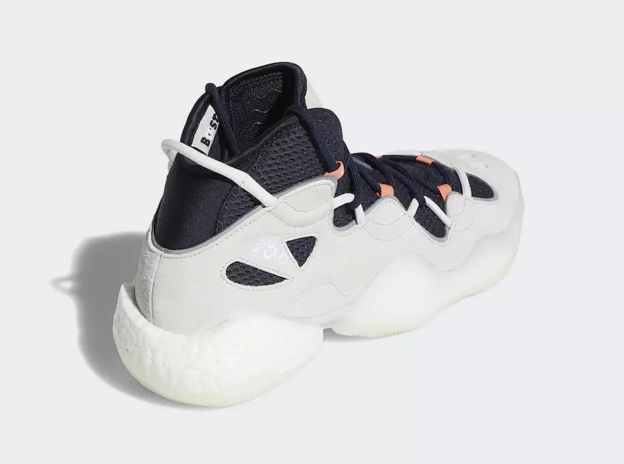 adidas Crazy BYW 3 III White Legend Ink Coral EE7961