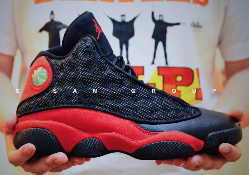 Air Jordan 13 Bred 2017 Retro 3M atstarojošs