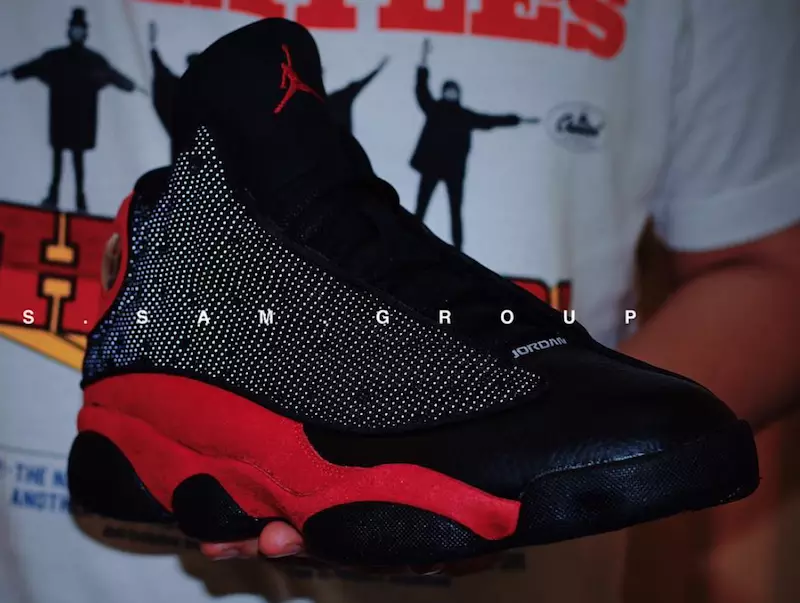 Air Jordan 13 Bred 2017 Retro 3M ရောင်ပြန်