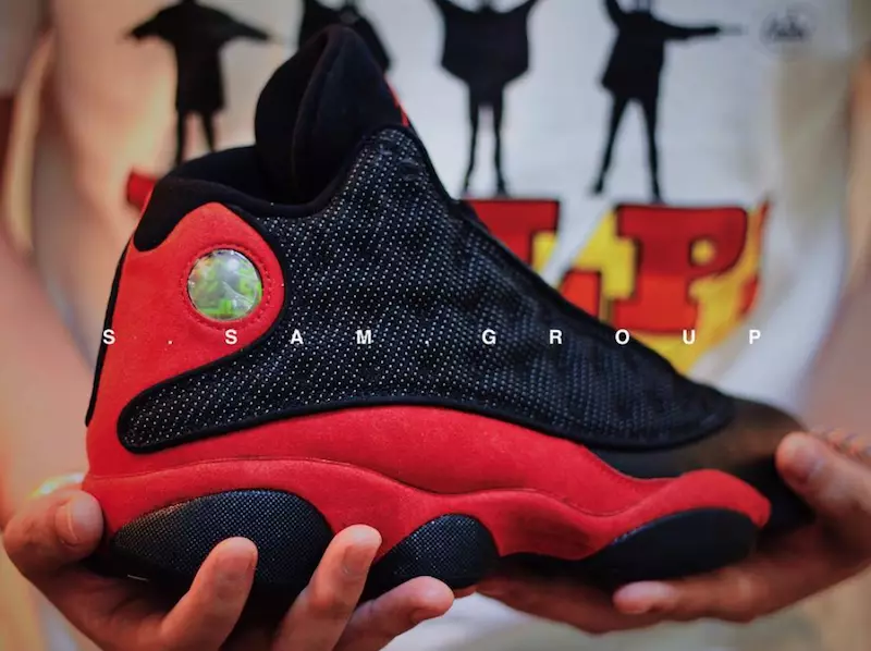 Air Jordan 13 Bred 2017 Retro 3M ရောင်ပြန်