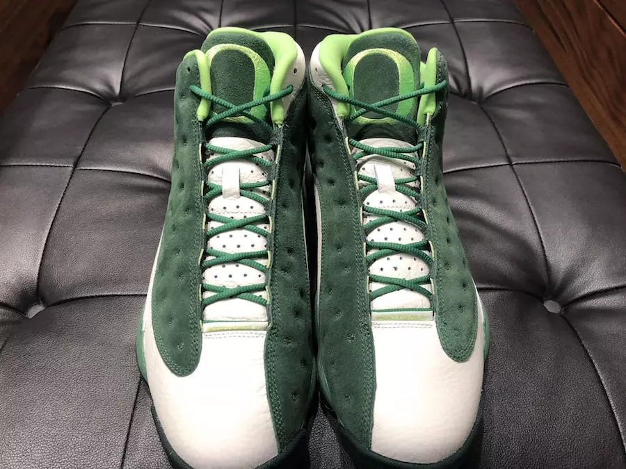 Oregon Ducks Air Jordan 13 Gréng