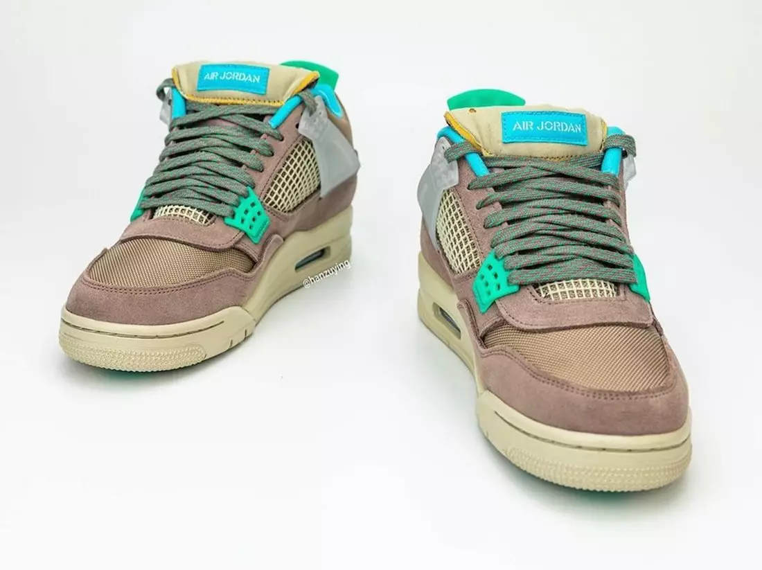 Union Air Jordan 4 Taupe Haze الذكرى الثلاثين لتاريخ إصدار DJ5718-242