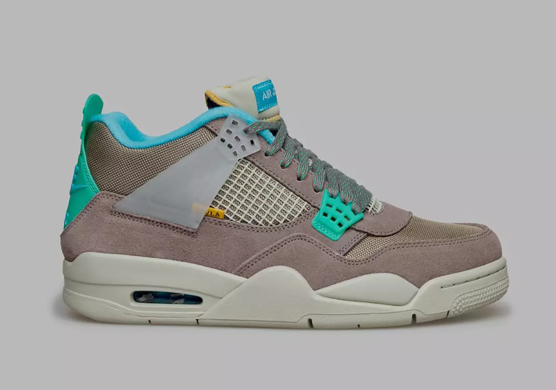 Union Air Jordan 4 Taupe Haze loterijos išleidimo data