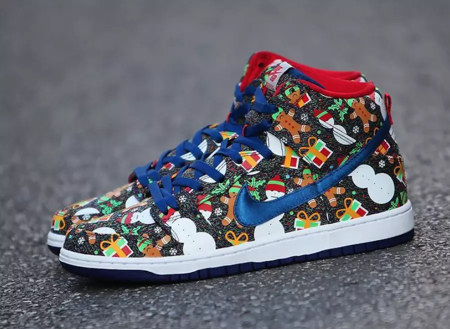 Koncepty Nike SB Dunk High Ugly Sweater