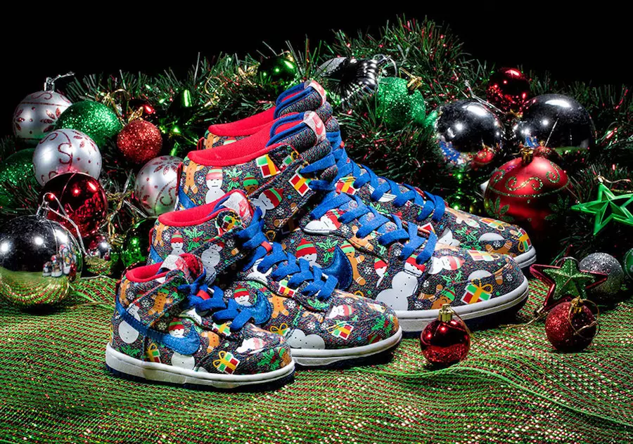 Nike SB Dunk High Concepts Christmas Ugly 스웨터 출시일