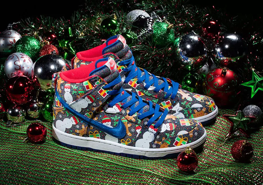 Nike SB Dunk High Concepts Christmas Ugly սվիտերի թողարկման ամսաթիվը