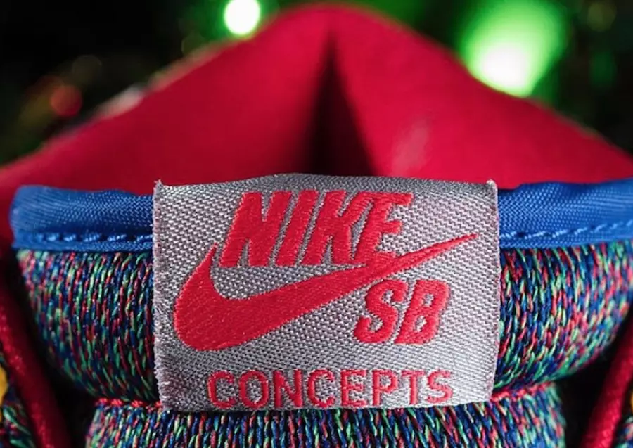 Suéter de Natal Concepts Nike SB Dunk High Ugly