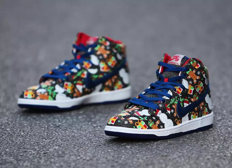 Koncepty Nike SB Dunk High Ugly Sweater