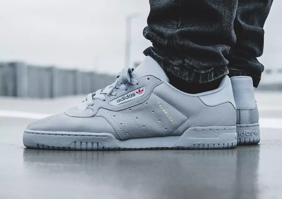 adidas Yeezy Powerphase Grey On-Feet