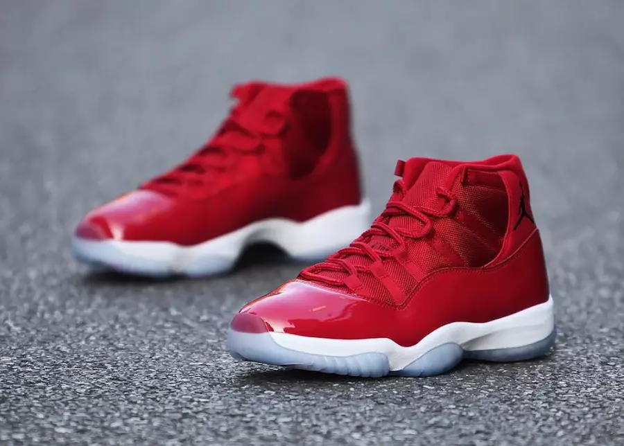 Air Jordan 11 Red Win 96 сыяктуу