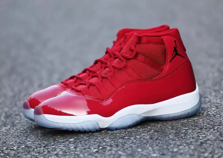 Air Jordan 11 Red Win 96 сыяктуу