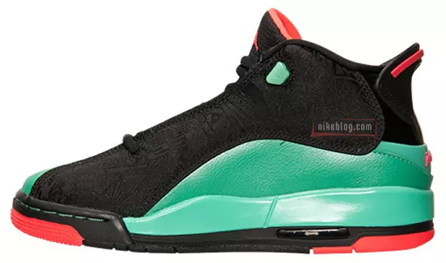 Jordan Dub Zero GS Preto/Infravermelho-Verde