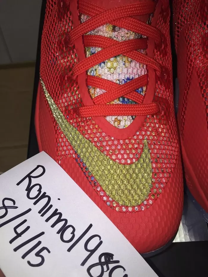 Nike LeBron XII 12 Trainwreck Sample