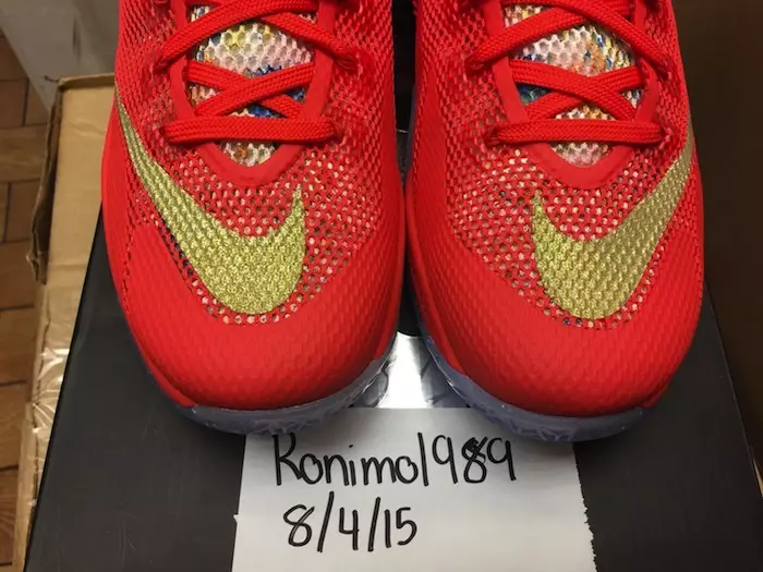 Nike LeBron XII 12 Trainwreck Sample