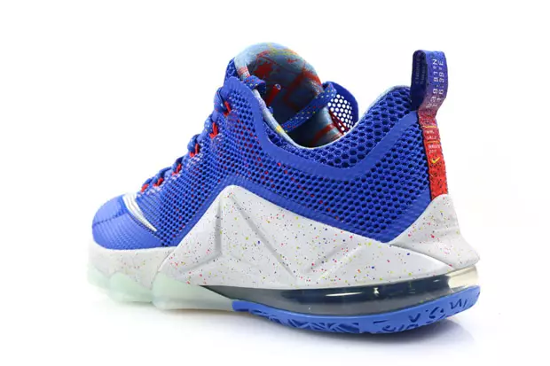 Nike LeBron 12 Íseal TEO Cóbalt Hyper