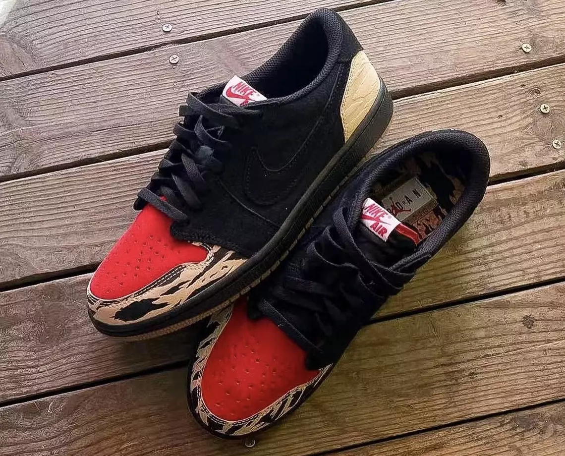 SoleFly x Air Jordan 1 Low Carnivore Дата на издаване