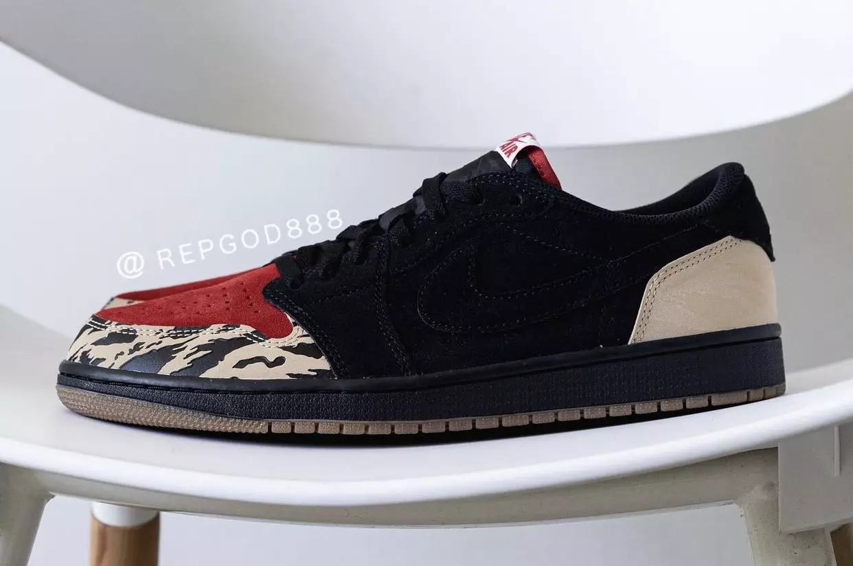 SoleFly Air Jordan 1 Low Carnivore DN3400-001 გამოშვების თარიღი