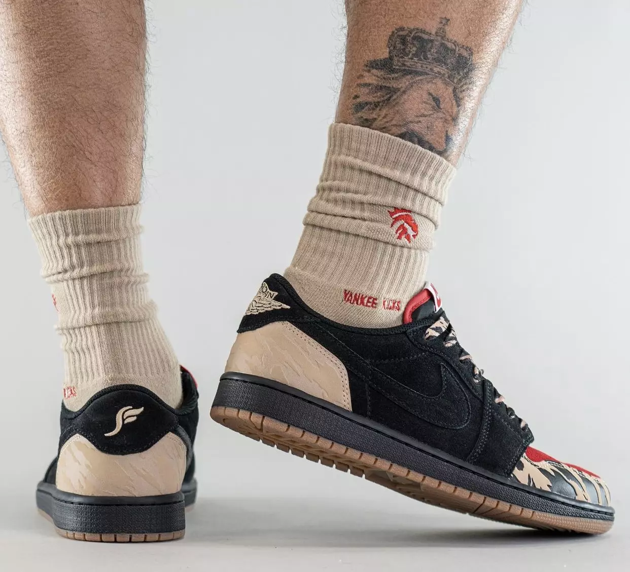 SoleFly Air Jordan 1 Low DN3400-001 – Erscheinungsdatum On-Feet