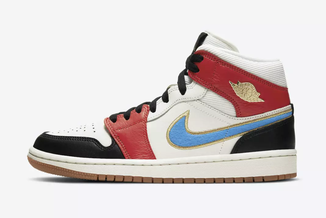 Air Jordan 1 Mid WMNS Homecoming DC1426-100 izlaišanas datums