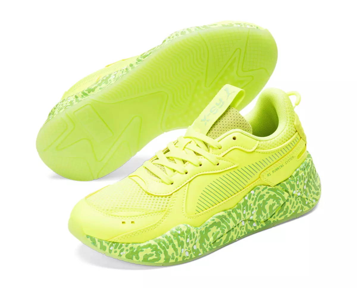 Rick and Morty PUMA RS-X Safety Yellow 386781-01 Fecha de lanzamiento