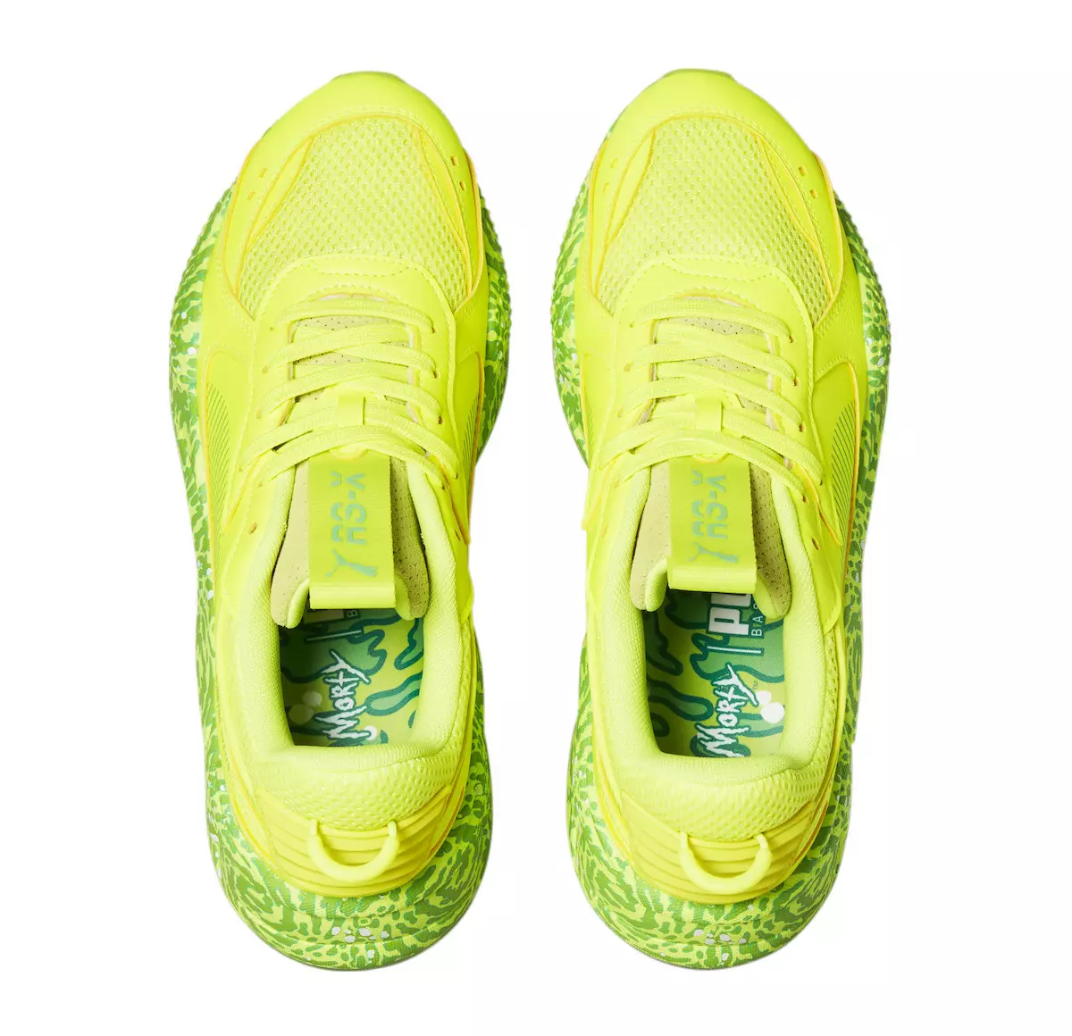 Rick and Morty PUMA RS-X Safety Yellow 386781-01 Data wydania