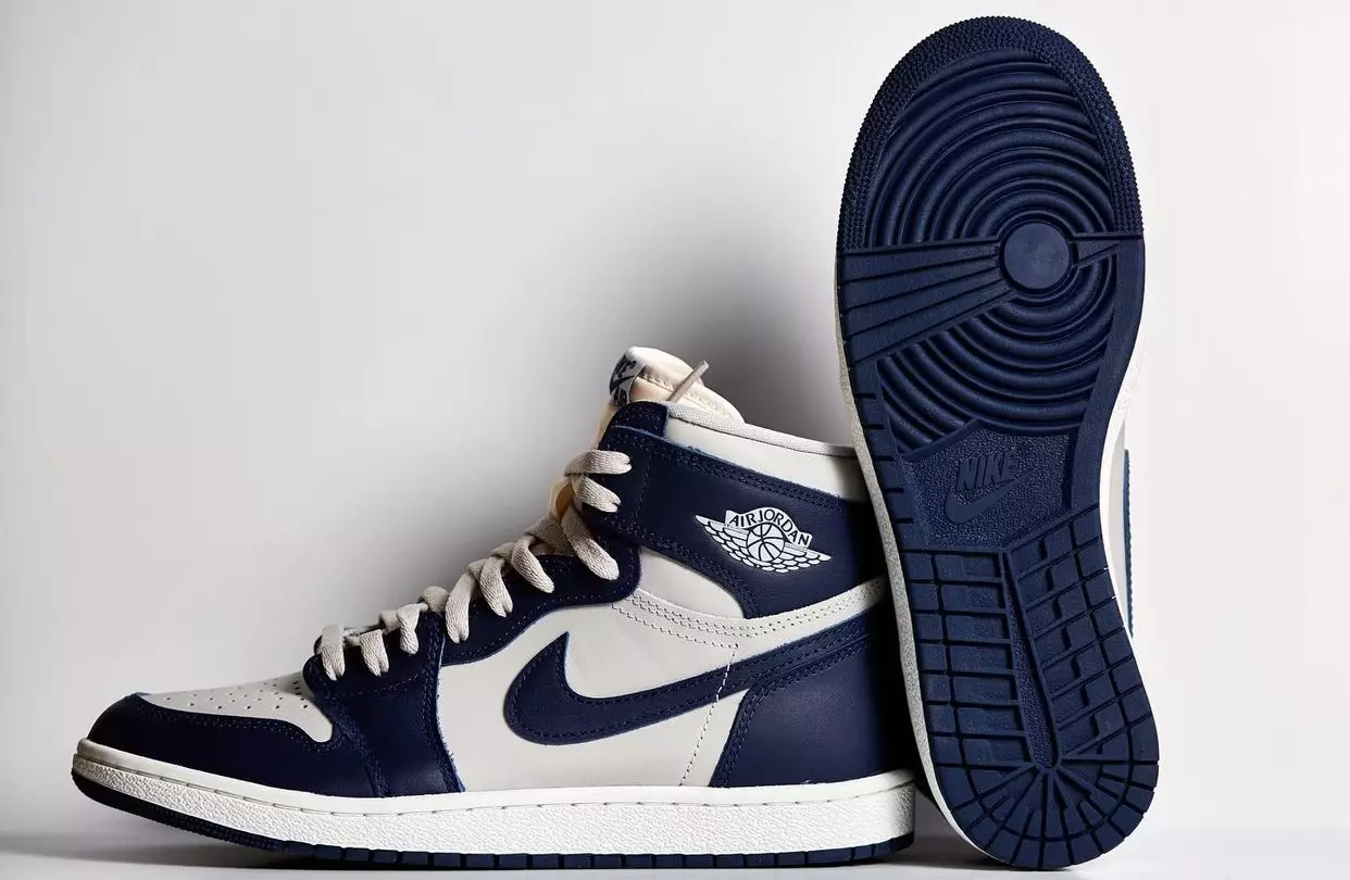 Air Jordan 1 High 85 Georgetown College Navy Release Date BQ4422-400