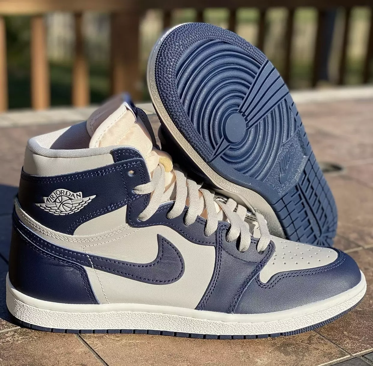 Bei ya Tarehe ya Kutolewa ya Air Jordan 1 High 85 Georgetown College Navy BQ4422-400