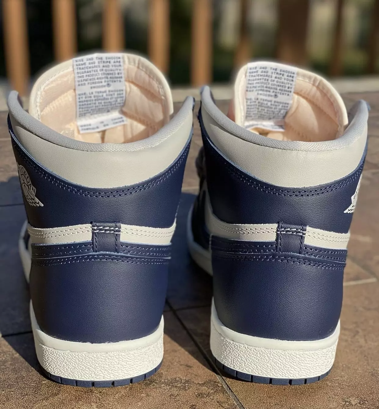 Air Jordan 1 High 85 Georgetown College Navy BQ4422-400 ဖြန့်ချိသည့်ရက်စွဲ စျေးနှုန်း