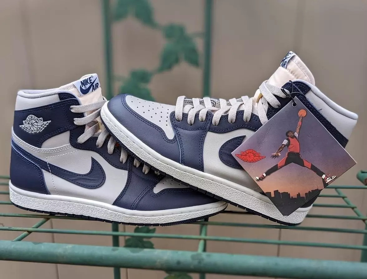 Air Jordan 1 High 85 Georgetown College Navy BQ4422-400 Utgivelsesdato