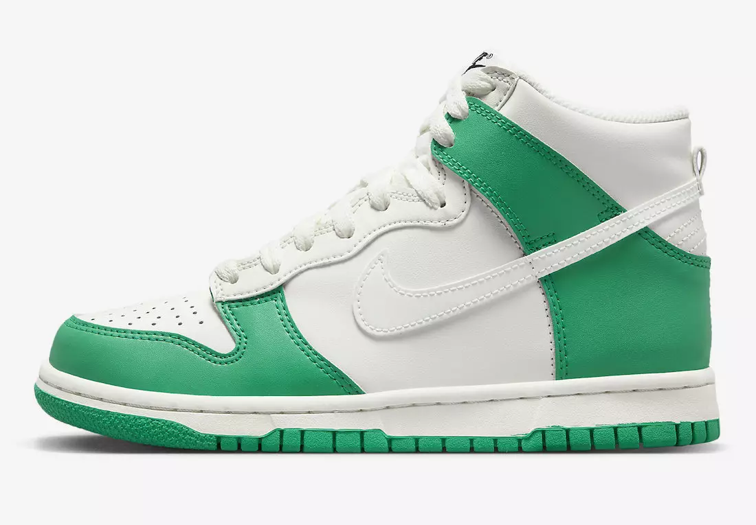 Nike Dunk High White Green DB2179-002 Ημερομηνία κυκλοφορίας