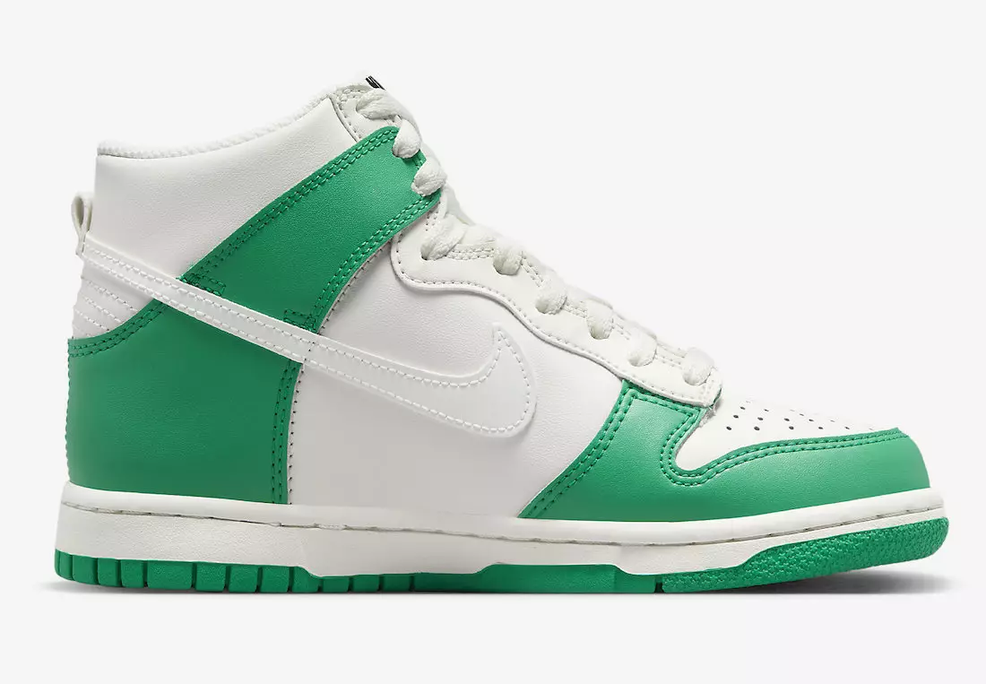 Nike Dunk High White Green DB2179-002 Ημερομηνία κυκλοφορίας