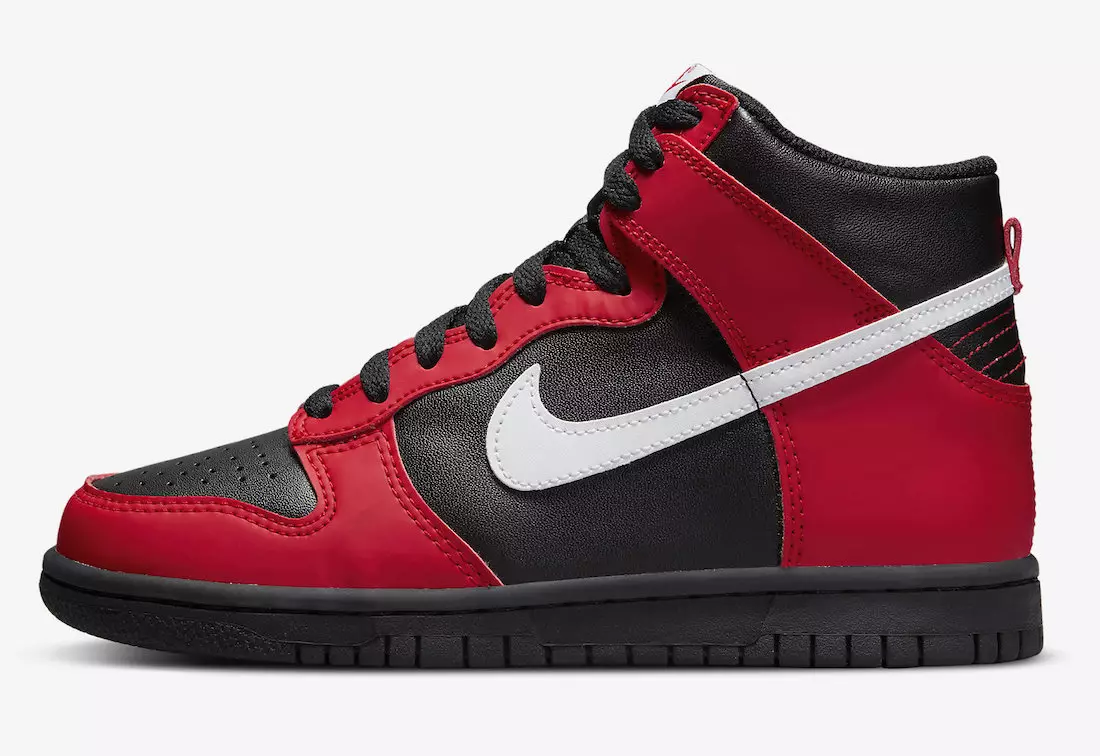 Nike Dunk High Deadpool fekete piros DB2179-003 Megjelenés dátuma