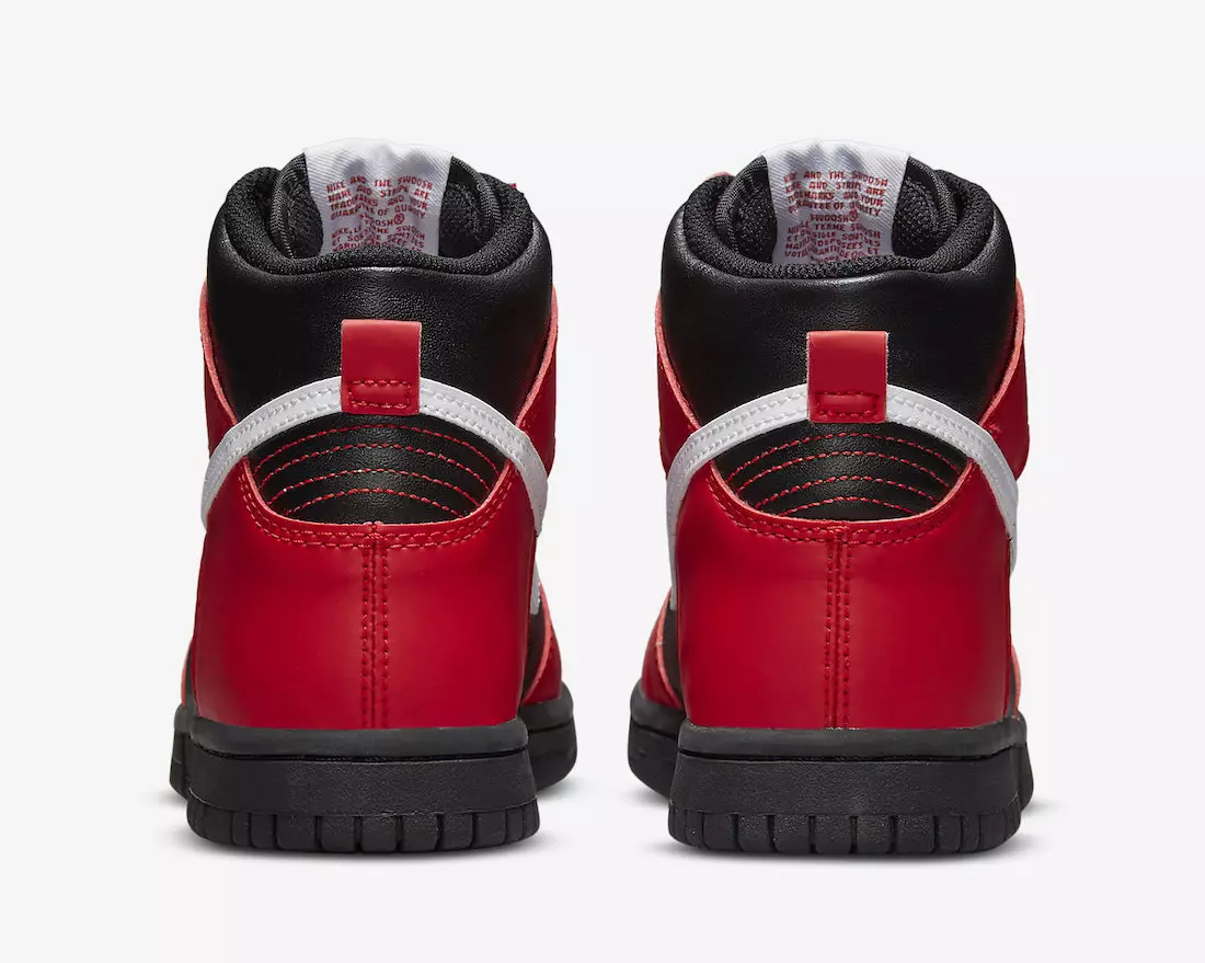 Nike Dunk High Deadpool שחור אדום DB2179-003 תאריך יציאה